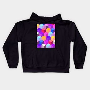 Colourful Cubes Kids Hoodie